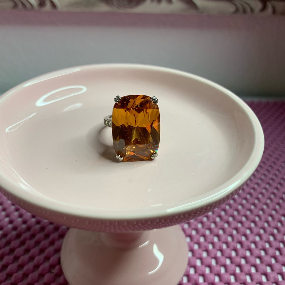 Huge Amber ring!